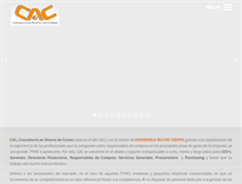 Tablet Screenshot of consultoriaahorrodecostes.com